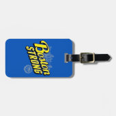 Boston City Sterke herinneringen aan Blue Bagagelabel (Voorkant horizontaal)