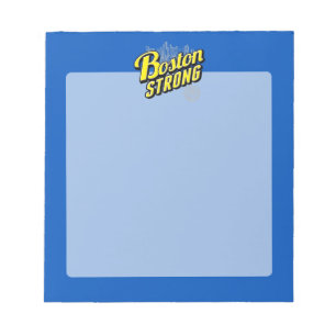 Boston City Sterke herinneringen aan Blue Notitieblok