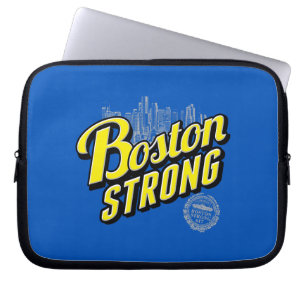 Boston City Sterke Herinneringen Decor Laptop Sleeve