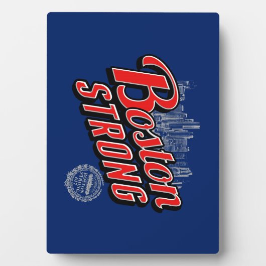 Boston City Sterke herinneringen Fotoplaat (voorkant)