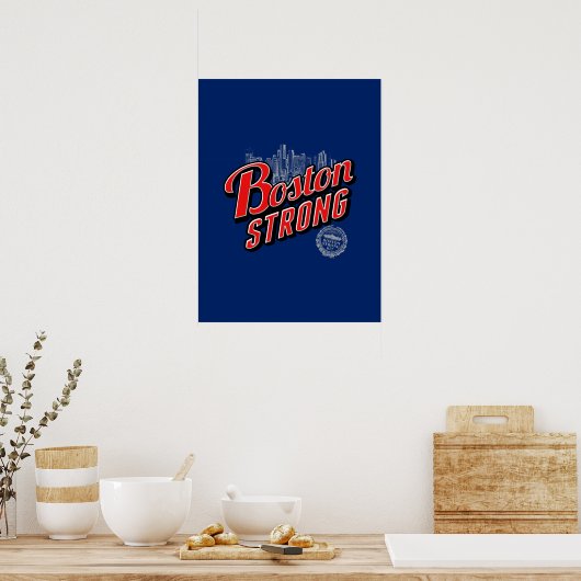 Boston City Sterke herinneringen Poster (Keuken)