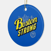 Boston City Strong Herdenkt Decor Keramisch Ornament (Links)
