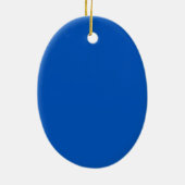 Boston City Strong Herdenkt in Blauw Keramisch Ornament (Achterkant)