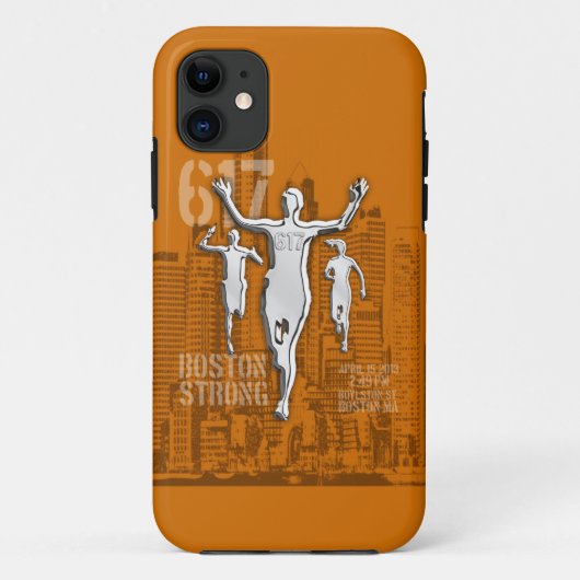 Boston City Strong Remembrance Runners Case-Mate iPhone Case (Achterkant)