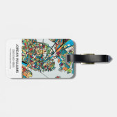 Boston City USA Bagagelabel (Achterkant horizontaal)