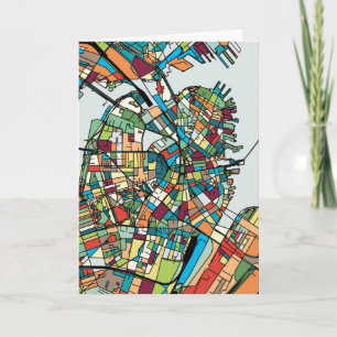 Boston City USA Kaart