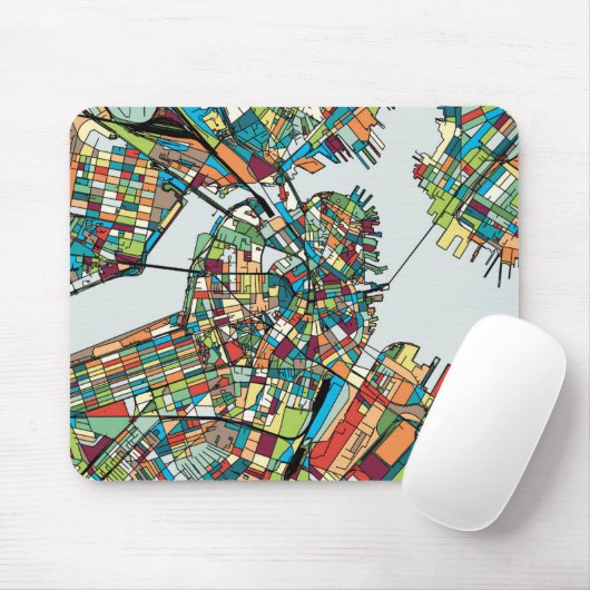 Boston City USA Muismat (Met muis)