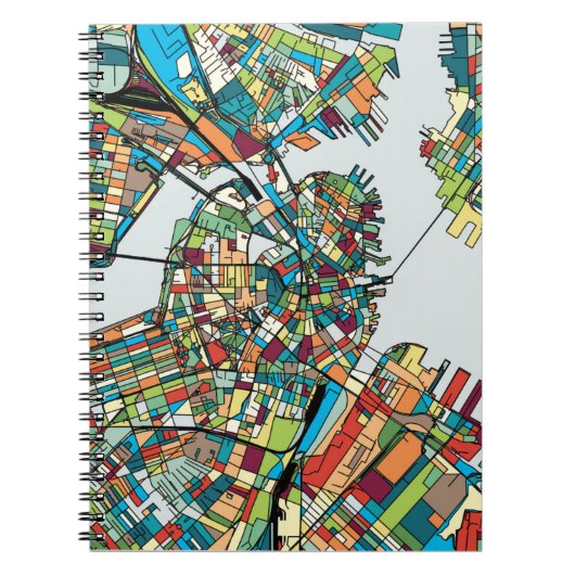 Boston City USA Notitieboek (Voorkant)