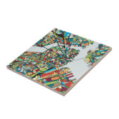 Boston City USA Tegeltje (Zijkant)