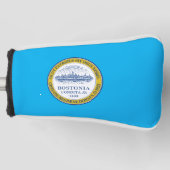 Boston city vlag golfheadcover (Voorkant)