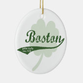 Boston Clover Keramisch Ornament (Rechts)