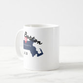 Boston coffee mug  koffiemok (Voorkant links)