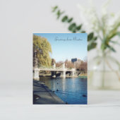 boston common bridge briefkaart (Staand voorkant)
