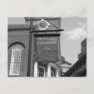 Boston Common Briefkaart