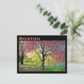 Boston Common Briefkaart (Staand voorkant)