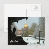 Boston Common Briefkaart (Voorkant / Achterkant)