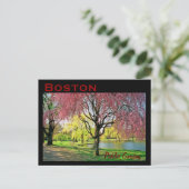 Boston Common Briefkaart - Gepersonaliseerd (Staand voorkant)