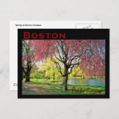 Boston Common Briefkaart - Gepersonaliseerd (Voorkant / Achterkant)