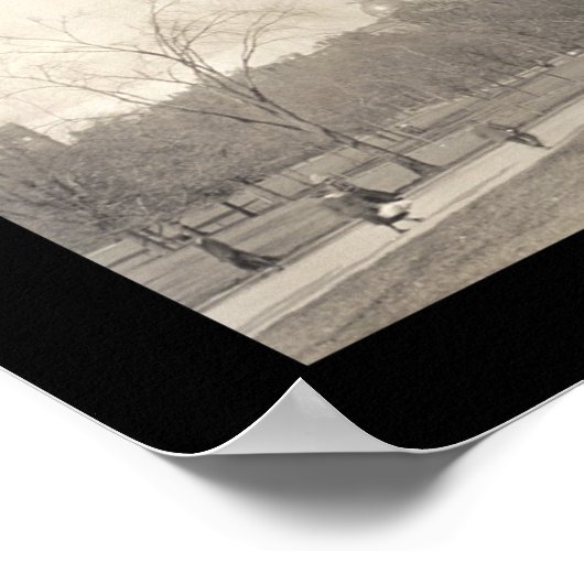 Boston Common MA Foto 1910 Poster (Hoek)