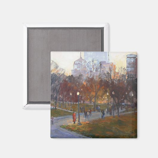 "Boston Common" magneet (Voorkant / Achterkant)