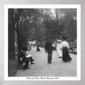  Boston Common, Under the Elms, Verenigde Staten Poster (Voorkant)
