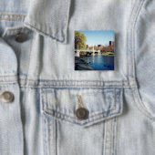 boston common vierkante button 5,1 cm (In situ)