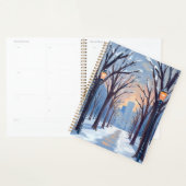 Boston Common | Waterverf Winter Sneeuwval Planner (Display)