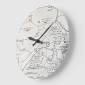 BOSTON-CONCORD MAP, 1775 GROTE KLOK (Hoek)