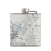 BOSTON-CONCORD MAP, 1775 HEUPFLES (Achterkant)