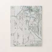 BOSTON-CONCORD MAP, 1775 LEGPUZZEL (Verticaal)