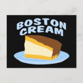 Boston Cream Pie Briefkaart (Voorkant)