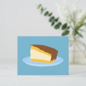 Boston Cream Pie Briefkaart (Staand voorkant)