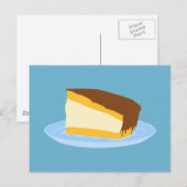 Boston Cream Pie Briefkaart (Voorkant / Achterkant)