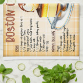 Boston Cream Pie Recept Theedoek (Gevouwen)