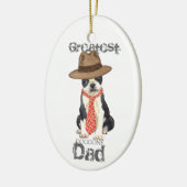 Boston Dad Ceramic Ornament (Links)