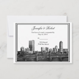 Boston Destination Wedding Response Kaart
