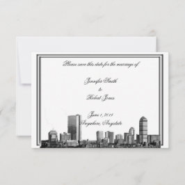 Boston Destination Wedding Save the Date