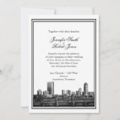 Boston Destination Wedding Uitnodiging (Voorkant)