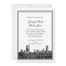 Boston Destination Wedding Uitnodiging