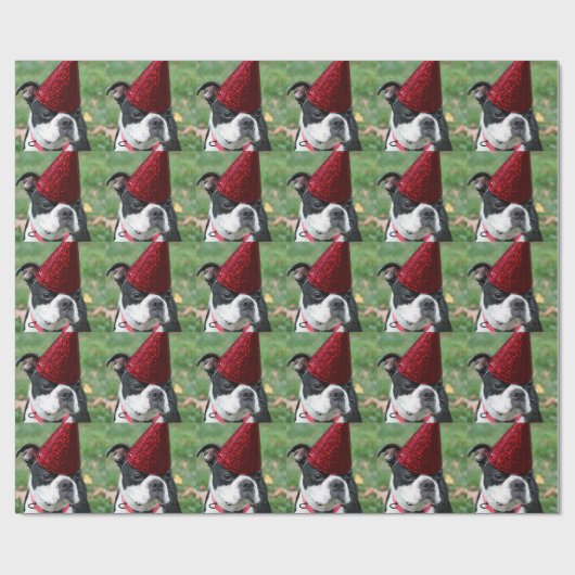 Boston dooder cadeaupapier (Vlak)