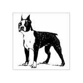 Boston dooder rubberstempel (Afrduk)
