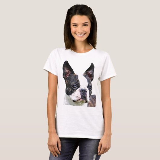 Boston dooder t-shirt (Voorkant volledig)