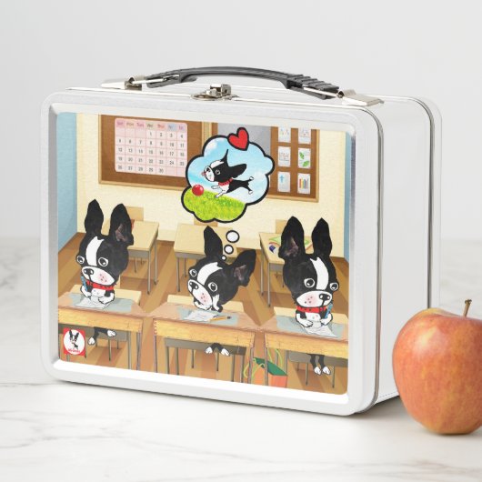 Boston doodsbang terug naar school lunchbox (In situ)