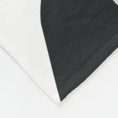 boston doodse cartoon fleece deken (Hoek)