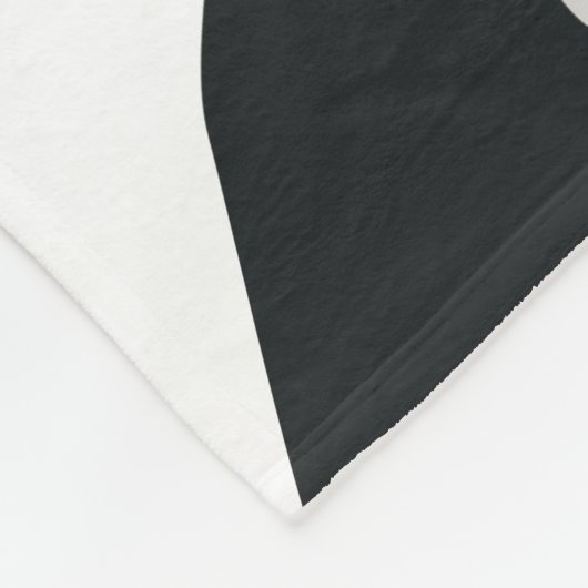 boston doodse cartoon fleece deken (Hoek)