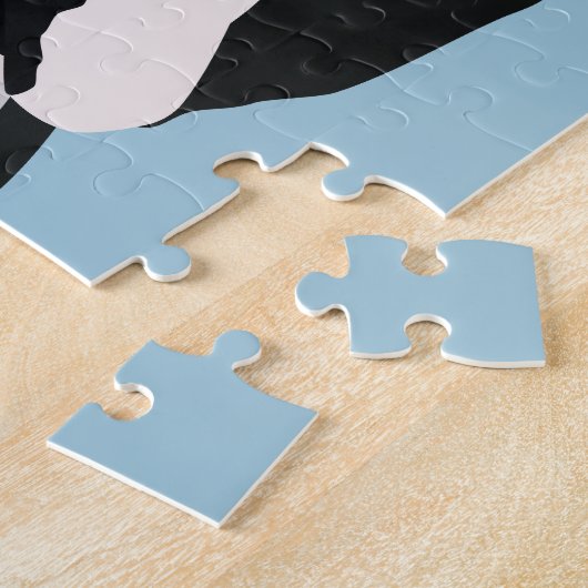 boston doodse cartoon legpuzzel (Zijkant)