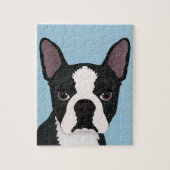 boston doodse cartoon legpuzzel (Verticaal)