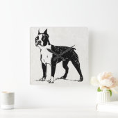 boston doodsklok vierkante klok (Huis)