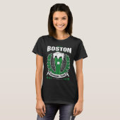 Boston Drinking Team St Patrick's Day T-shirt (Voorkant volledig)