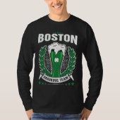 Boston Drinking Team St Patrick's Day T-shirt (Voorkant)